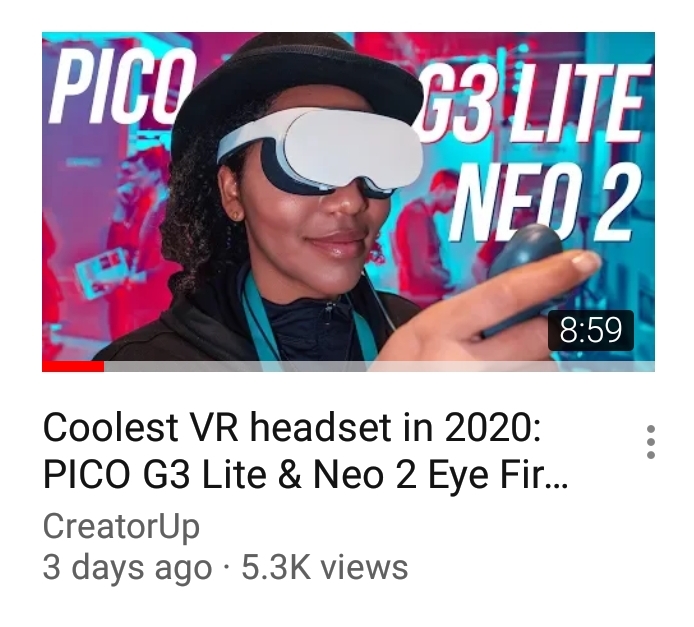 Pico Advanced VR Headset Image